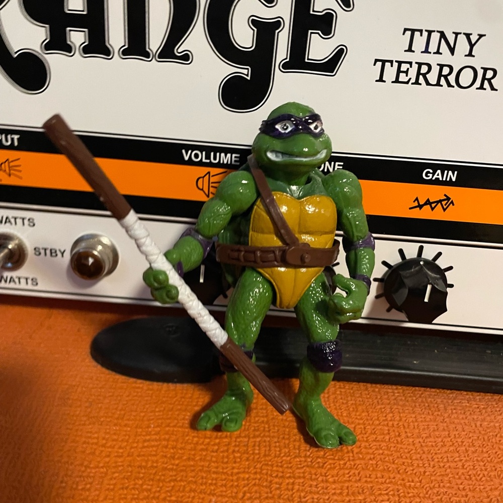 🔥 Donatello TMNT Teenage Mutant Ninja Turtles Action Figure C O W A B U N G A